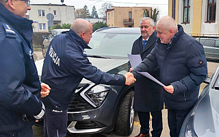 Nowe auta dla policjantów z Pasłęka i Elbląga